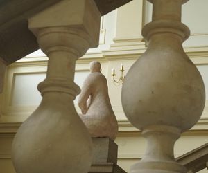 Dawny Szpital Uniwersytecki przy ul. Kopernika w Krakowie - reprezentacyjna klatka schodowa