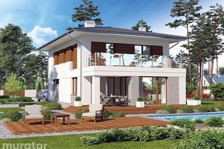 Projekt domu Doborowy od Muratora - wizualizacje, plany, zdjęcia z budowy
