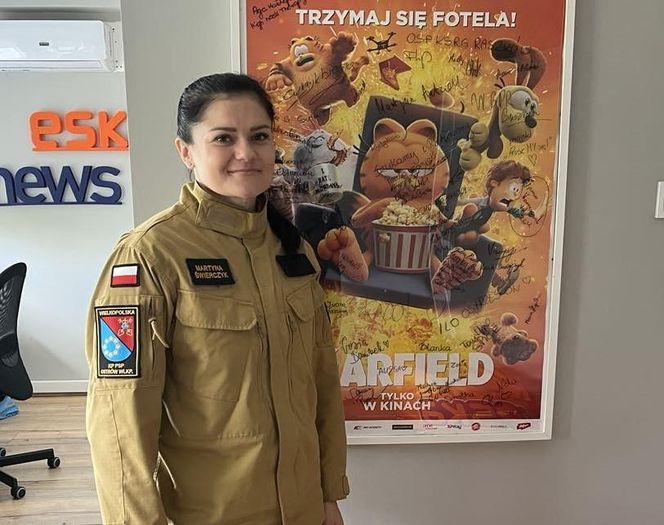 Martyna Świerczyk -  jedyna kobieta w jednostce gaśniczej [POSŁUCHAJ]