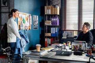 M jak miłość odc. 1867. Jakub Karski (Krzysztof Kwiatkowski), Martyna (Magdalena Turczeniewicz)