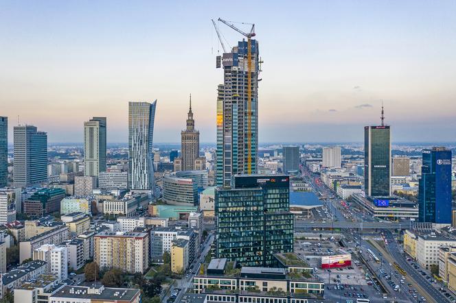 Kończą budowę najwyższego budynku w Unii Europejskiej
