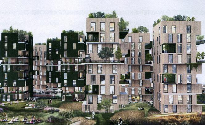 Koncepcja zabudowy mieszkaniowej we Włoszech - Zielona wstęga nad Mediolanem