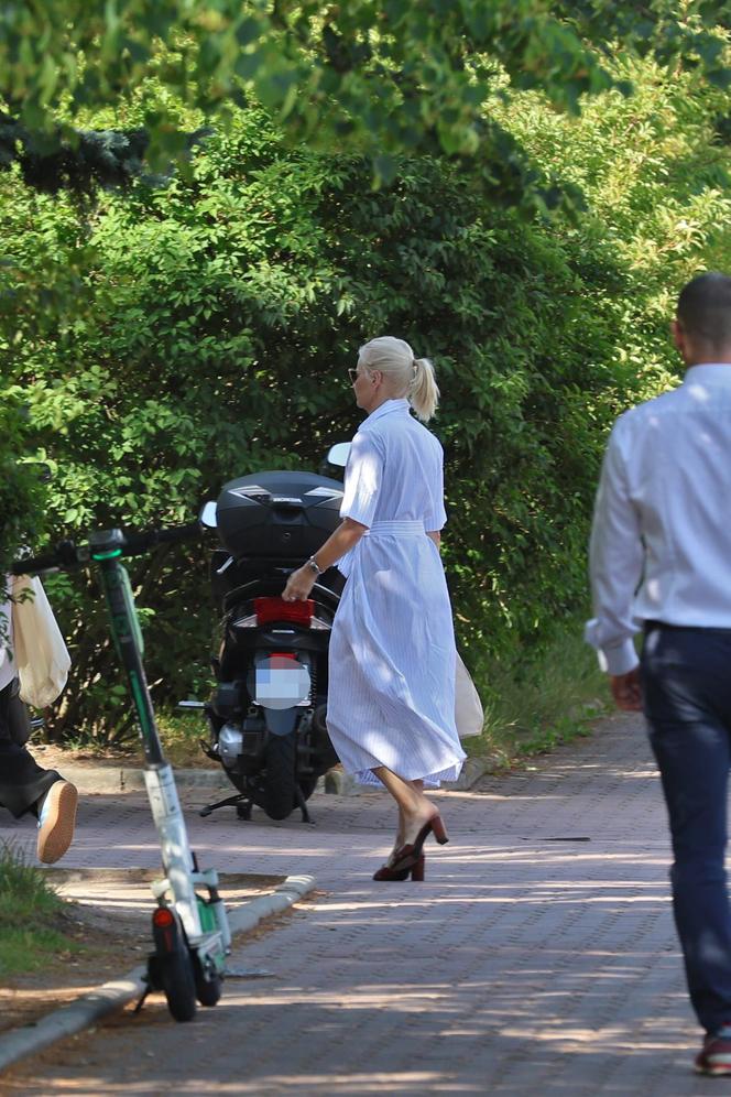 Kożuchowska na zakończeniu roku szkolnego