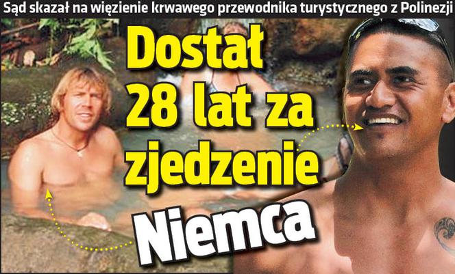 	Dostał 28 lat za zjedzenie Niemca