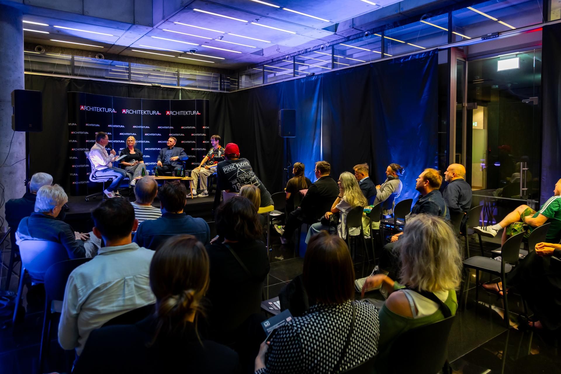 Warszawa - Wolf Marszałkowska - debata Architektury