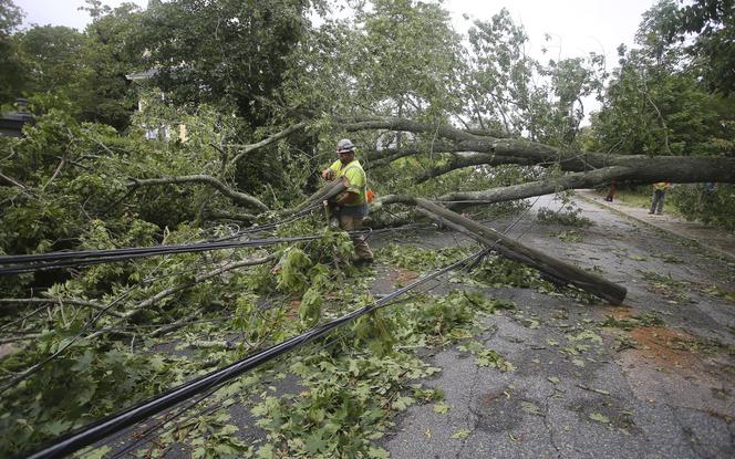 New Jersey sprząta po huraganie