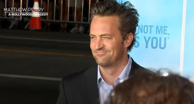 Kadr z filmu "Matthew Perry: A Hollywood Tragedy"