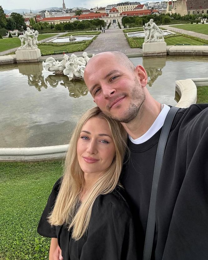 Bartosz Kurek z żoną Anną