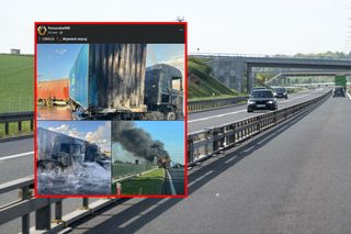 Tragiczny wypadek na autostradzie A1. Nie żyje jedna osoba