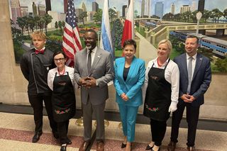 Śniadanie z okazji Miesiąca Dziedzictwa Polskiego u burmistrza Chicago