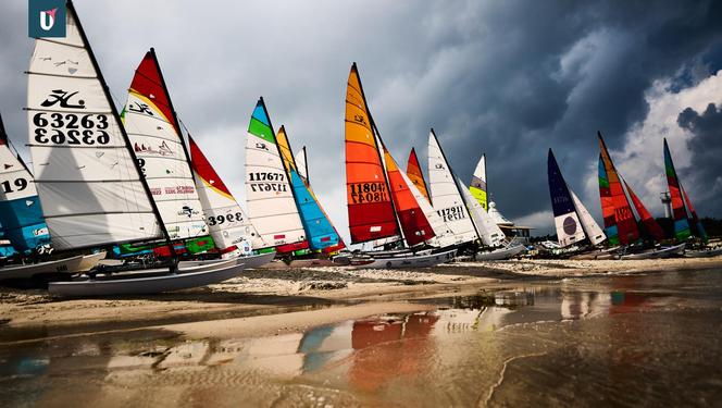 Szczecineccy żeglarze w czołówce Hobie Cat 14