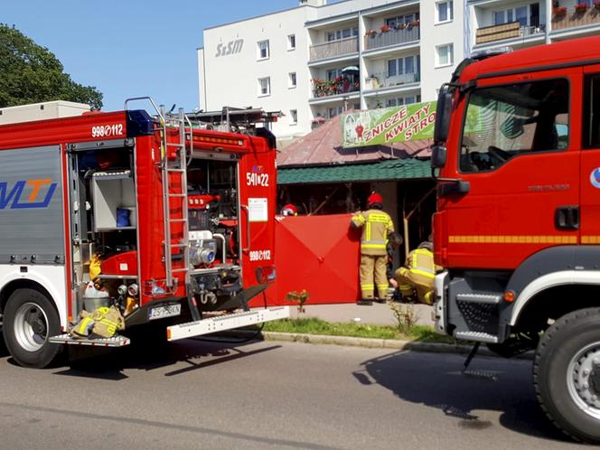 Przerażające sceny w Szczecinku. Mężczyzna oblał się benzyną i podpalił