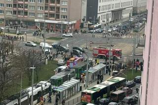 Kilkanaście osób potrąconych w centrum Szczecina. Kierowca ciężarówki uciekł