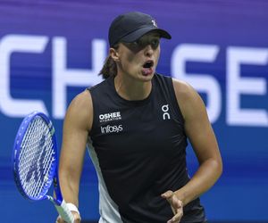 Iga Świątek w 1/8 finału US Open. Trudny mecz i awans Polki po zaciętej walce z Kalinską