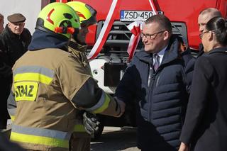 Nowy wóz strażacki w Zajączkówku 