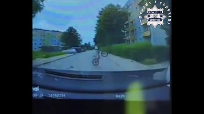 Jaworzno: 7-latek wjechał rowerem pod BMW. Sprawa będzie miała finał w sądzie. Drastyczne nagranie