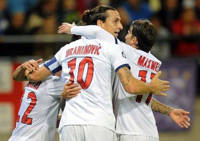 Zlatan Ibrahimović, Anderlecht - Paris Saint-Germain