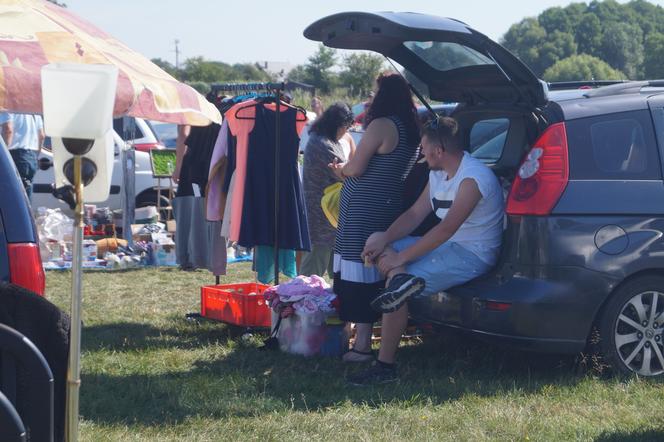 Pchli targ, czyli wyprzedaż garażowa w podbydgoskich Przyłękach [ZDJĘCIA]