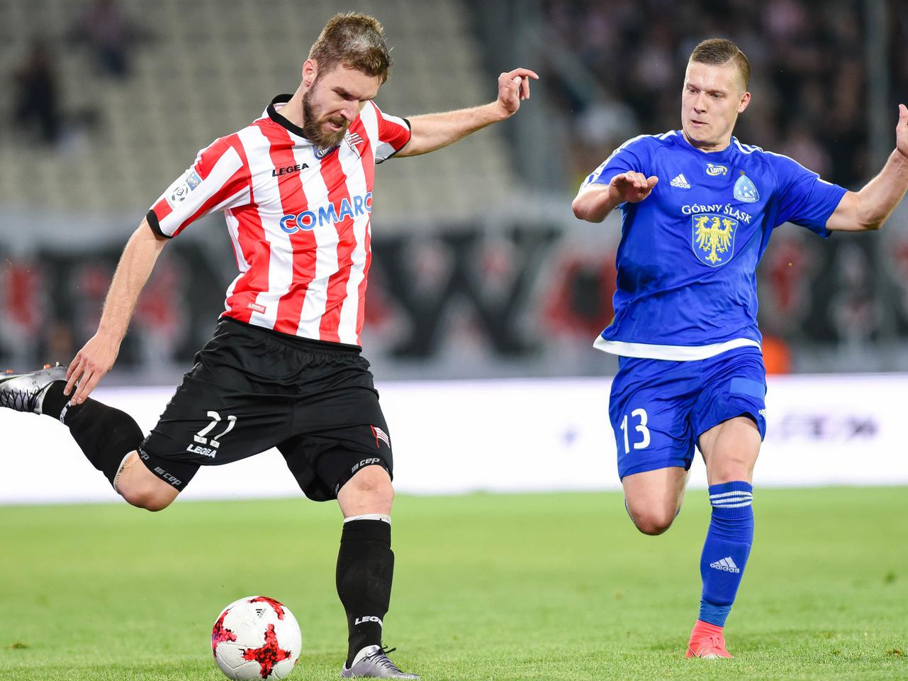 Cracovia - Ruch Chorzów, Piotr Malarczyk, Łukasz Moneta