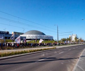 Wojownicy Maryi przeszli ulicami Olsztyna