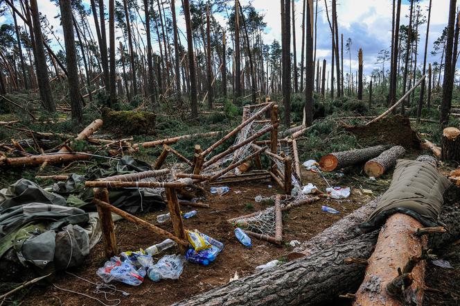 Harcerki, które zginęły w wyniku nawałnicy w Suszku