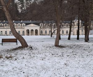 Nałęczów - Park Zdrojowy zimą