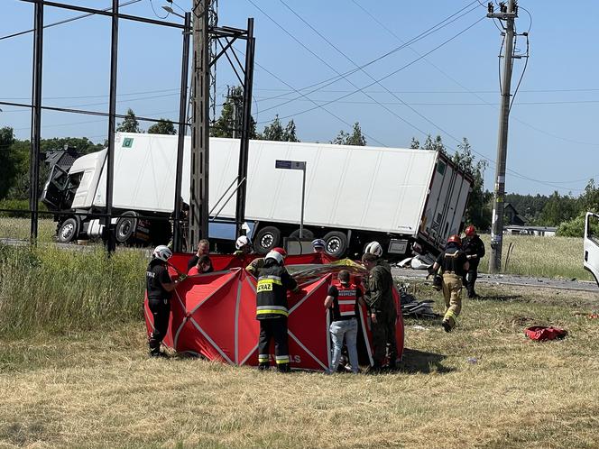 O włos od wybuchu butli z gazem! Wstrząsający wypadek pod Warszawą