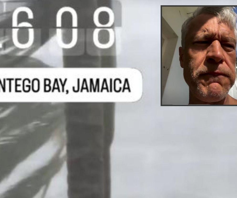 Michał Żebrowski pokazał oko cyklonu! Potworne zniszczenia po Melissie