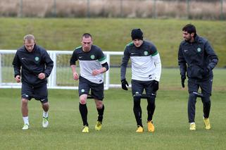 Celtic, trening przed meczem z Juventusem