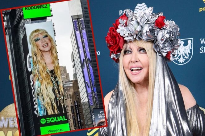 Jedno zdjęcie Maryli Rodowicz obiegło cały świat. W tle Times Square!