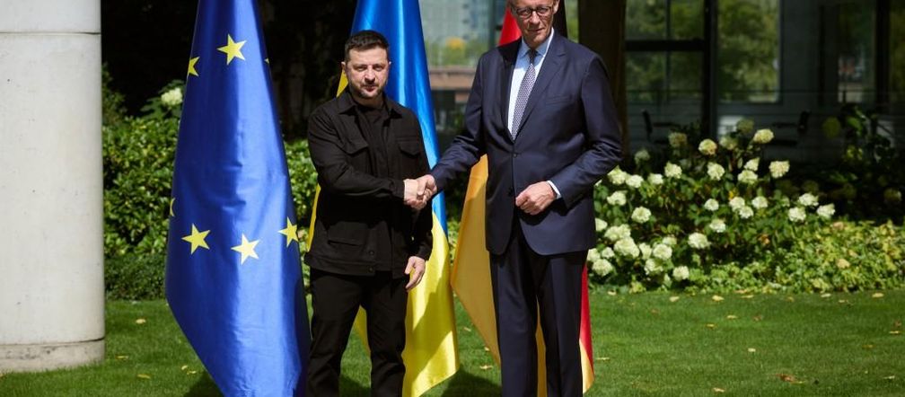 Spotkanie Merza z Zełenskim