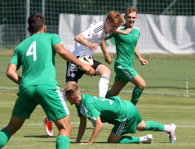 Legia sprawdziła formę na tle dwóch rywali z ekstraklasy