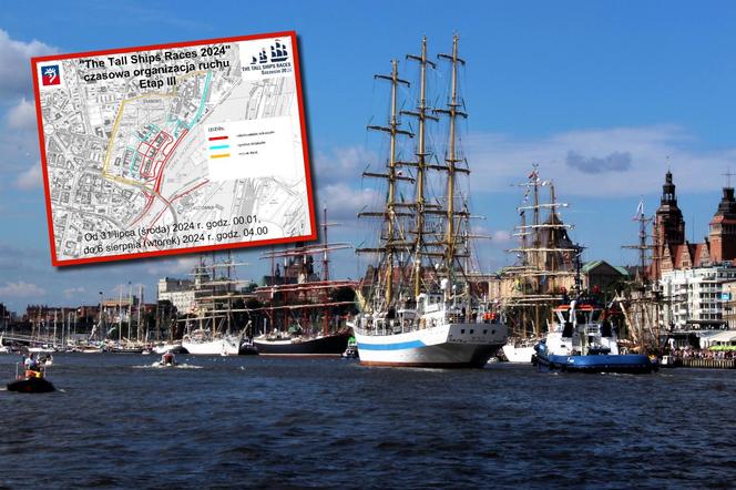 Zmiany w organizacji ruchu podczas The Tall Ships Races 2024