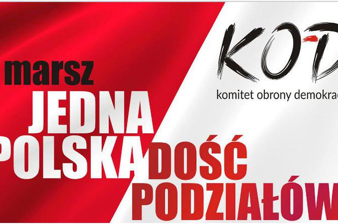 Marsz KOD w Warszawie 24.09.2016. Sprawdź trasę manifestacji KOD