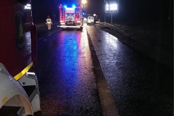 Wypadek na trasie Opole-Nysa. DK40 zablokowane przez kilka godzin