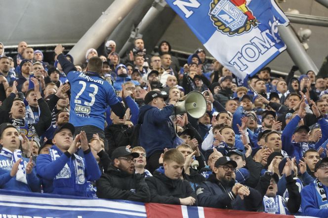 Legia Warszawa - Lech Poznań: Zdjęcia kibiców z klasyku i 13. kolejki PKO BP Ekstraklasy