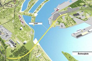 Budowa tunelu pod Świną