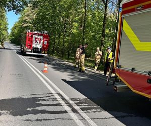 35-latek zginął na motocyklu. Tragiczny wypadek w Lipkach