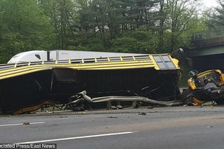 Wypadek autobusu w USA
