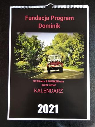 Front kalendarza na 2021 rok