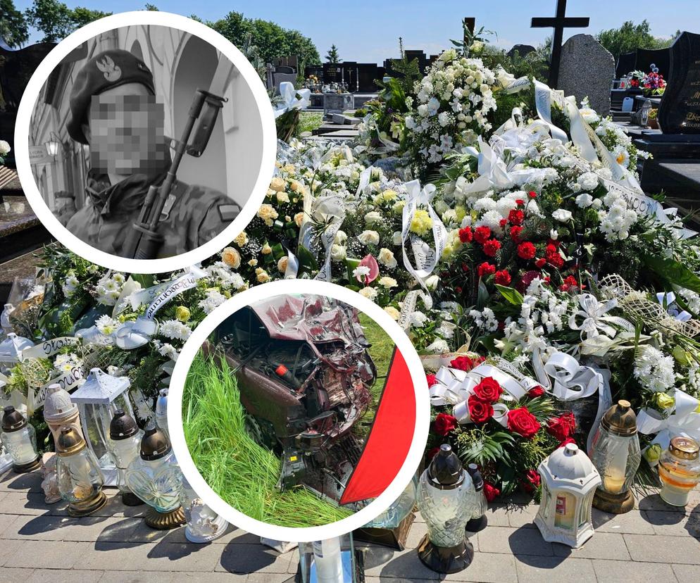 Jakub zginął  w tragicznym wypadku. Grób 21-latka [GALERIA]