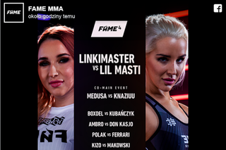 Marta Linkiewicz - Lil Masti 2019: walka wieczoru na Fame MMA 4. Przebije starcie z Godlewską?