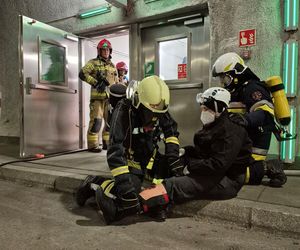 Ćwiczenia ratownicze na zakopiance. Tunel pod Luboniem Małym był zamknięty