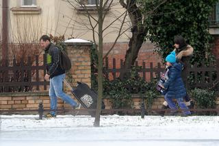 Mąż Kaczyńskiej zabrał dzieci na ferie
