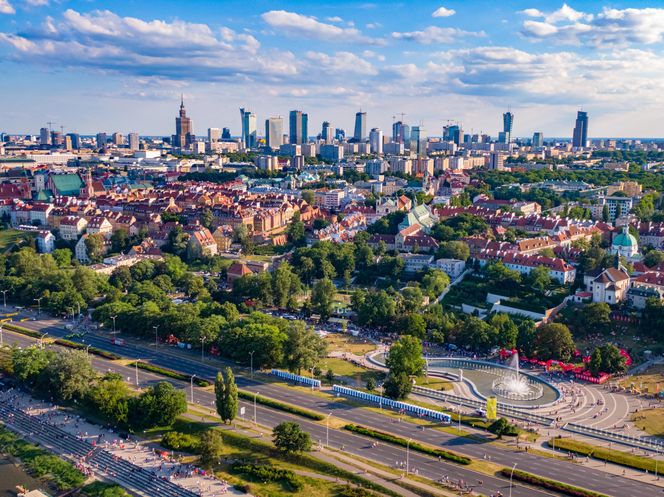 Warszawa - panorama 