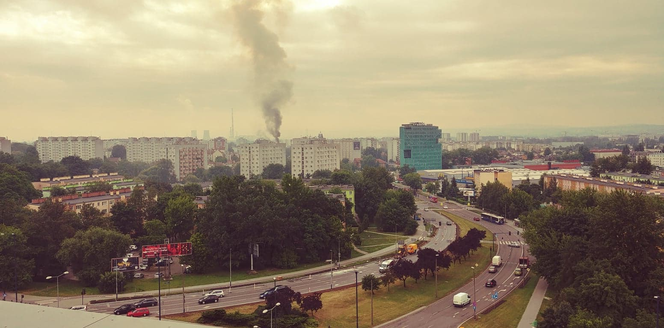 Pożar mieszkania na ul. Młyńskiej