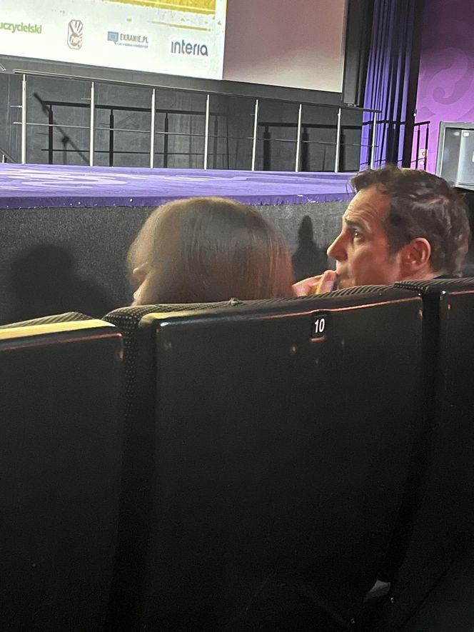 Premiera "LARP. Miłość, trolle i inne questy": Pawł Deląg z partnerką