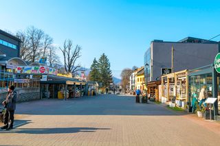 Most kolejowy nad doliną Łabajowa w Wiśle