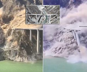 Wielki most runął parę miesięcy po otwarciu! Wideo przeraża