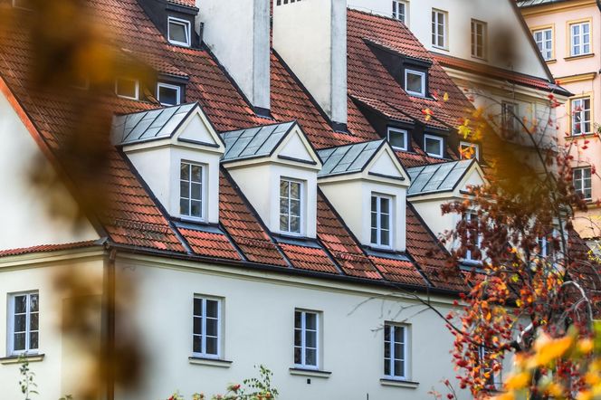 Warszawa, Stare Miasto jesienią